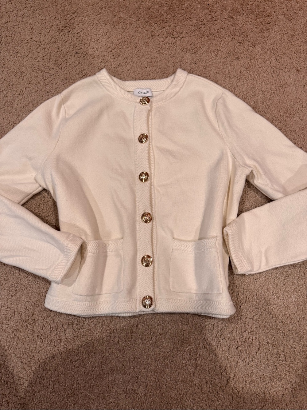 Cream Cardigan
